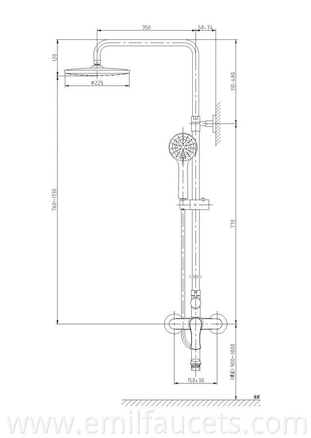 shower fixtures tap